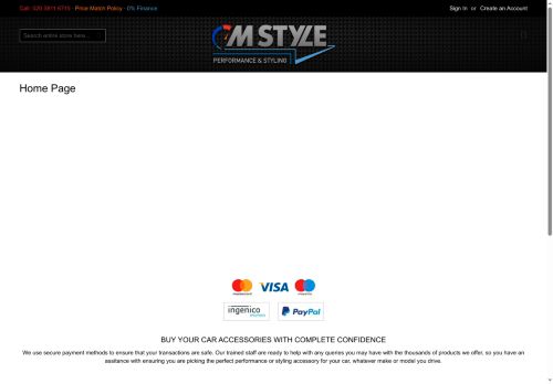 Desktop page screenshot