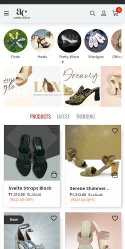 Mobile page screenshot