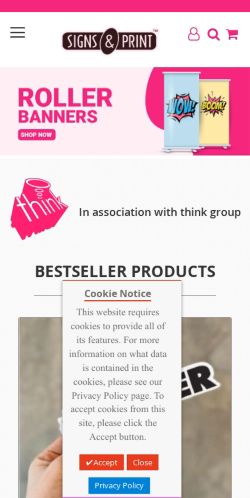 Mobile page screenshot