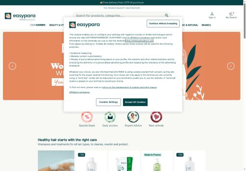 Desktop page screenshot