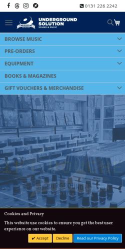 Mobile page screenshot