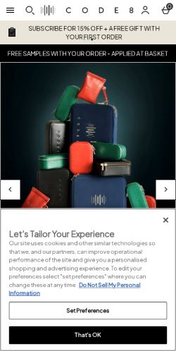 Mobile page screenshot
