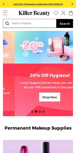 Mobile page screenshot