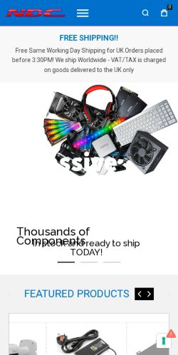 Mobile page screenshot