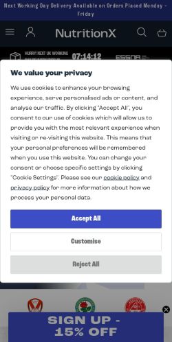 Mobile page screenshot