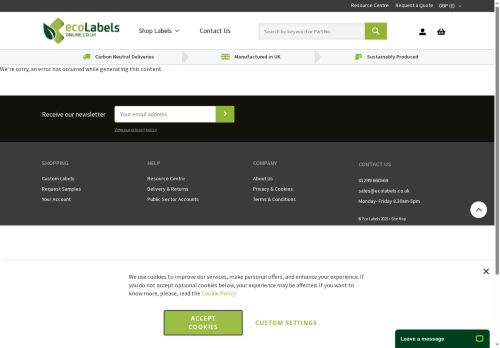Desktop page screenshot