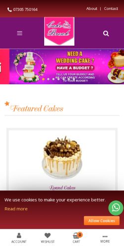 Mobile page screenshot