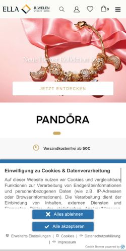 Mobile page screenshot