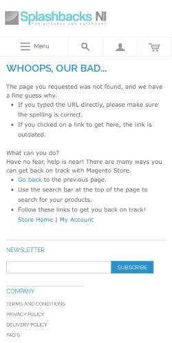 Mobile page screenshot