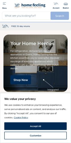 Mobile page screenshot