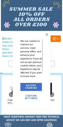 Mobile page screenshot
