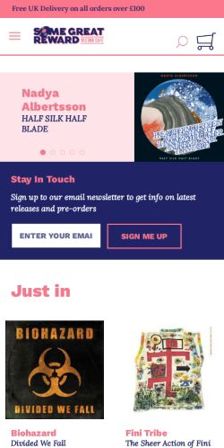 Mobile page screenshot