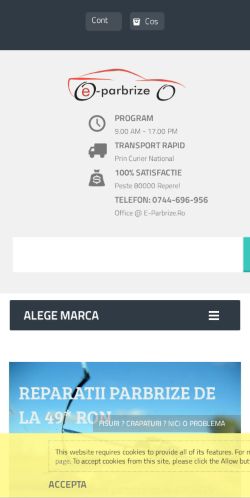 Mobile page screenshot