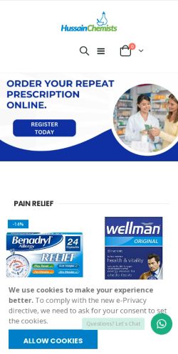 Mobile page screenshot