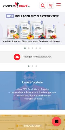 Mobile page screenshot