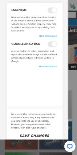 Mobile page screenshot