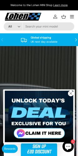 Mobile page screenshot