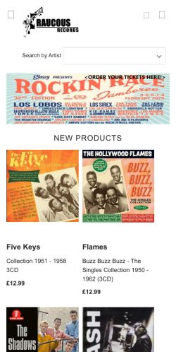 Mobile page screenshot