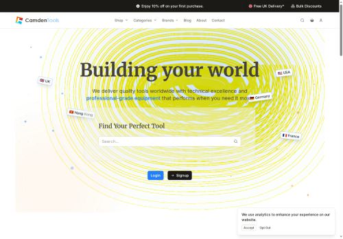 Desktop page screenshot
