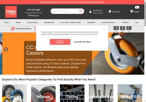 Desktop page screenshot