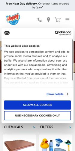 Mobile page screenshot