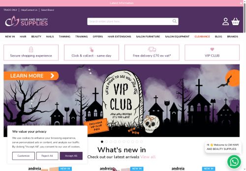 Desktop page screenshot