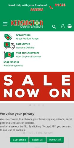 Mobile page screenshot
