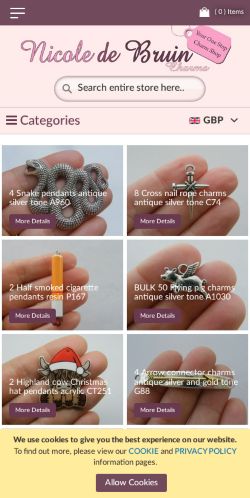 Mobile page screenshot