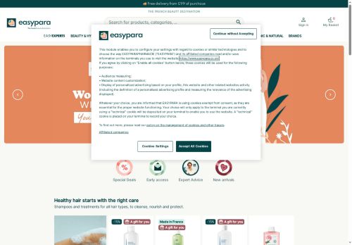 Desktop page screenshot