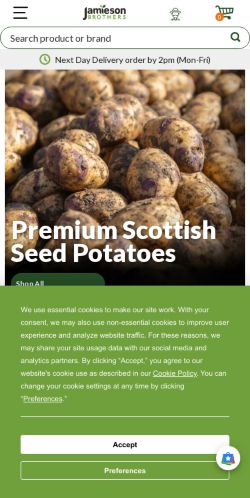 Mobile page screenshot