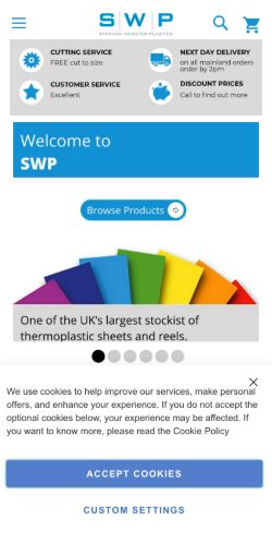 Mobile page screenshot
