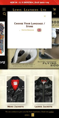 Mobile page screenshot