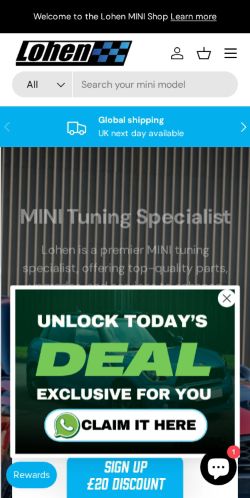 Mobile page screenshot