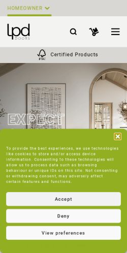 Mobile page screenshot