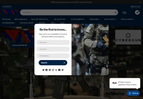 Desktop page screenshot