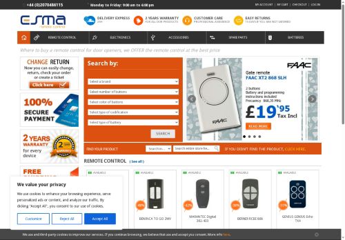 Desktop page screenshot