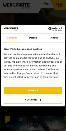 Mobile page screenshot
