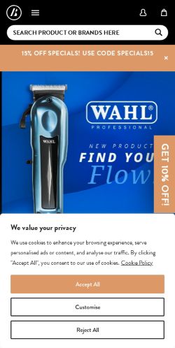 Mobile page screenshot