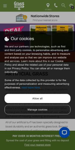 Mobile page screenshot