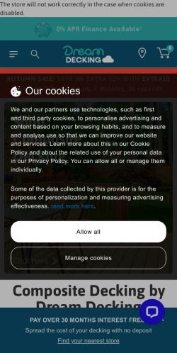 Mobile page screenshot