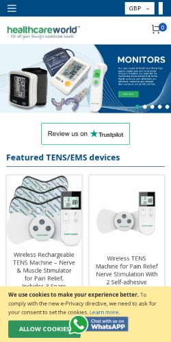 Mobile page screenshot