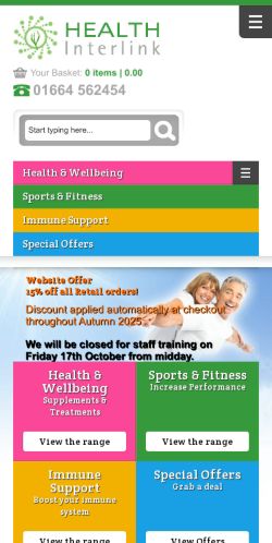 Mobile page screenshot