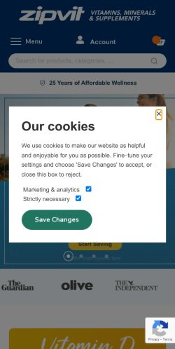 Mobile page screenshot