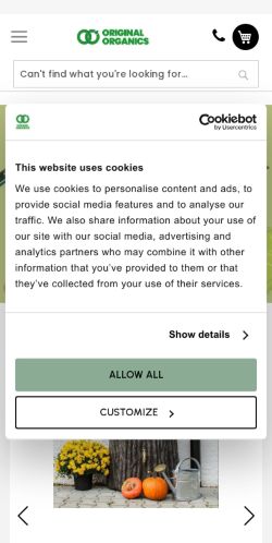 Mobile page screenshot