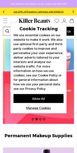 Mobile page screenshot