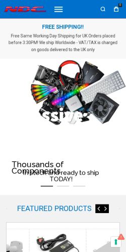 Mobile page screenshot