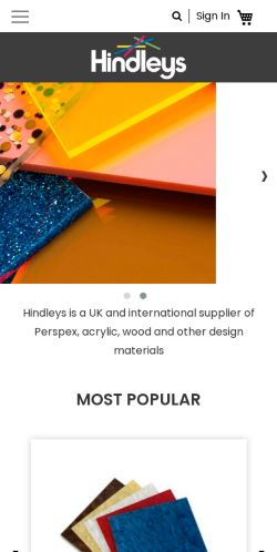 Mobile page screenshot