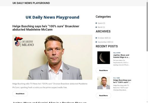 Desktop page screenshot