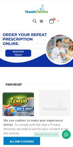 Mobile page screenshot