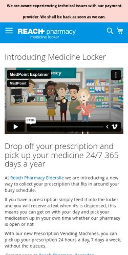 Mobile page screenshot